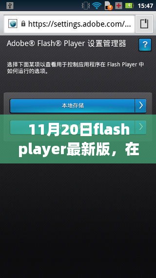11月20日flashplayer最新版，在最新Flash Player中的溫馨日常，一次奇妙的友情之旅