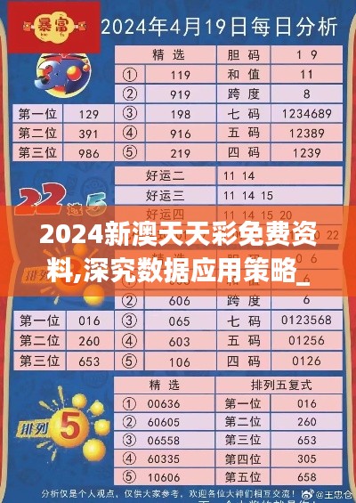 2024新澳天天彩免費資料,深究數(shù)據(jù)應(yīng)用策略_數(shù)線程版JZF5.26