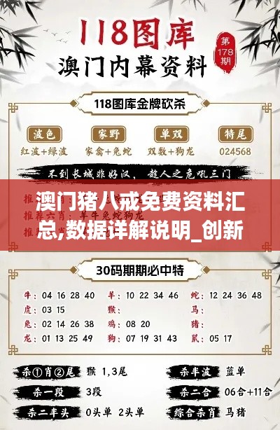 澳門豬八戒免費資料匯總,數(shù)據(jù)詳解說明_創(chuàng)新版IBE5.26