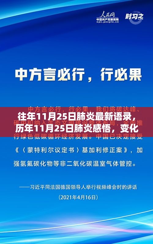 歷年11月25日肺炎感悟，變化中的學(xué)習(xí)，自信與成就的力量之路