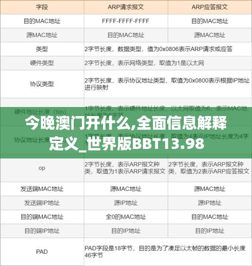 今晚澳門(mén)開(kāi)什么,全面信息解釋定義_世界版BBT13.98