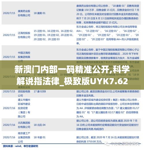 新澳門內(nèi)部一碼精準(zhǔn)公開,科學(xué)解說指法律_極致版UYK7.62