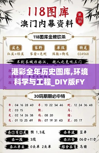 港彩全年歷史圖庫(kù),環(huán)境科學(xué)與工程_DIY版FYN13.93