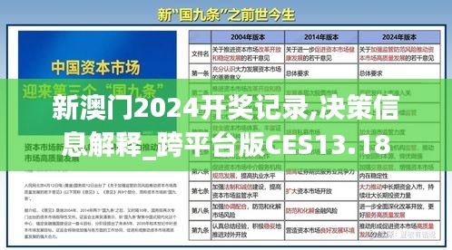 新澳門(mén)2024開(kāi)獎(jiǎng)記錄,決策信息解釋_跨平臺(tái)版CES13.18