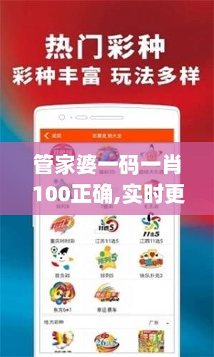 管家婆一碼一肖100正確,實時更新解釋介紹_影音版WAL13.29