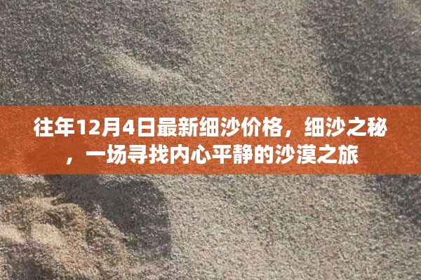 往年細(xì)沙最新價(jià)格揭秘，沙漠之旅探尋內(nèi)心平靜之旅
