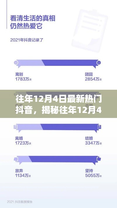 揭秘往年12月4日抖音熱門趨勢，三大要點深度解析，熱門抖音盤點！