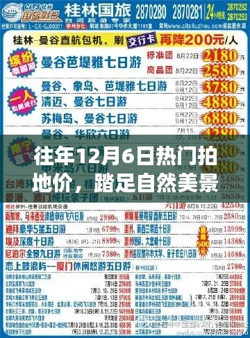 歷年十二月六日熱門拍地價(jià)背后的旅行故事，探尋自然美景，尋覓心靈寧?kù)o之旅