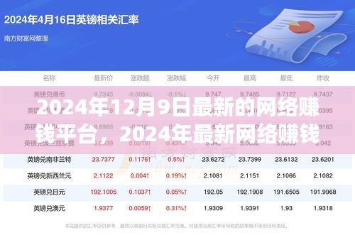 2024年最新網(wǎng)絡(luò)賺錢(qián)平臺(tái)探析，機(jī)遇與挑戰(zhàn)并存