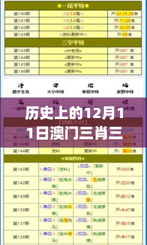 歷史上的12月11日澳門三肖三碼精準(zhǔn)100%黃大仙,完整的執(zhí)行系統(tǒng)評估_8K9.984
