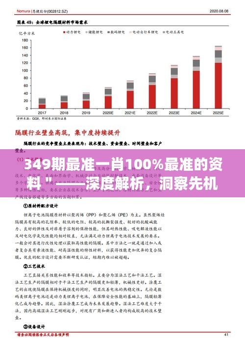 349期最準一肖100%最準的資料＂——深度解析，洞察先機