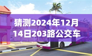 探尋未來美景，啟程心靈之旅，公交203路帶你共舞自然之間——預測2024年12月14日實時路線體驗報告