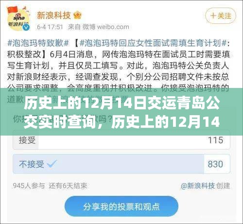 歷史上的12月14日，青島公交實時查詢系統(tǒng)的變遷與影響