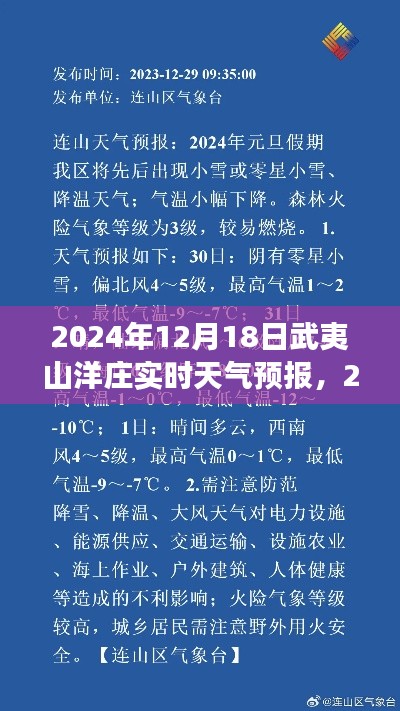 2024年12月18日武夷山洋莊實(shí)時天氣預(yù)報，氣候詳解與旅行建議