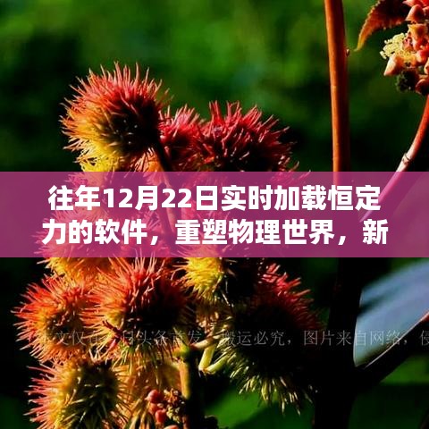 實(shí)時加載恒定力軟件重塑物理世界，引領(lǐng)科技革新風(fēng)潮的新領(lǐng)軍者