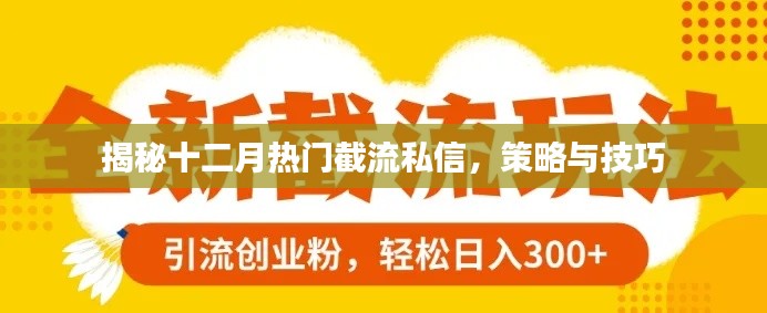 揭秘十二月截流私信策略與技巧