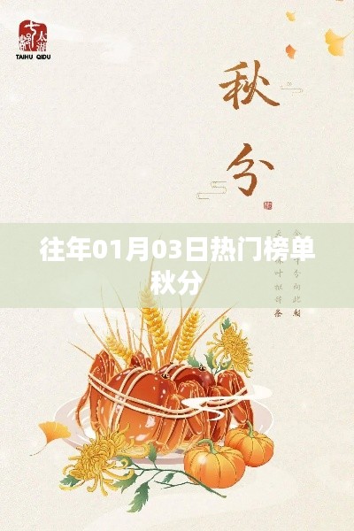 秋分時(shí)節(jié)熱門榜單回顧，歷年一月三日盛事概覽