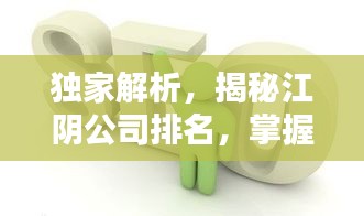 獨(dú)家解析，揭秘江陰公司排名，掌握行業(yè)風(fēng)向標(biāo)