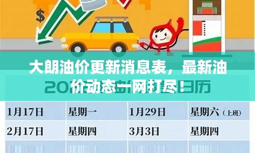 大朗油價更新消息表，最新油價動態(tài)一網打盡！