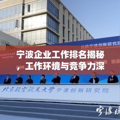 寧波企業(yè)工作排名揭秘，工作環(huán)境與競爭力深度探究
