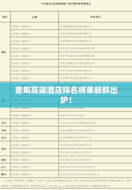 寬甸高端酒店排名榜單新鮮出爐！