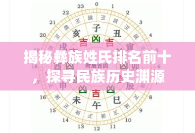 揭秘彝族姓氏排名前十，探尋民族歷史淵源