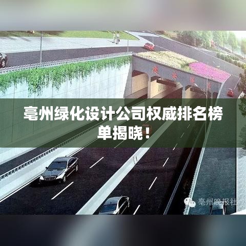 亳州綠化設(shè)計(jì)公司權(quán)威排名榜單揭曉！