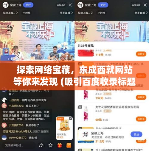 探索網(wǎng)絡(luò)寶藏，東成西就網(wǎng)站等你來發(fā)現(xiàn) (吸引百度收錄標題)