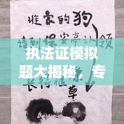 執(zhí)法證模擬題大揭秘，專業(yè)試題一網打盡，輕松備考！