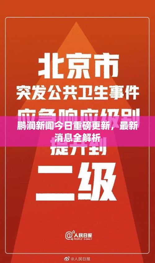 鵬潤新聞今日重磅更新，最新消息全解析