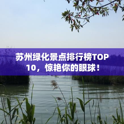 蘇州綠化景點排行榜TOP10，驚艷你的眼球！