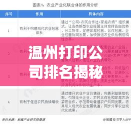 溫州打印公司排名揭秘，市場概述及競爭力分析