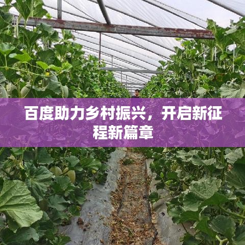 百度助力鄉(xiāng)村振興，開(kāi)啟新征程新篇章