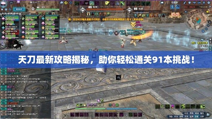 天刀最新攻略揭秘，助你輕松通關(guān)91本挑戰(zhàn)！