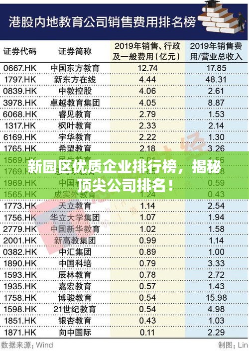 新園區(qū)優(yōu)質(zhì)企業(yè)排行榜，揭秘頂尖公司排名！