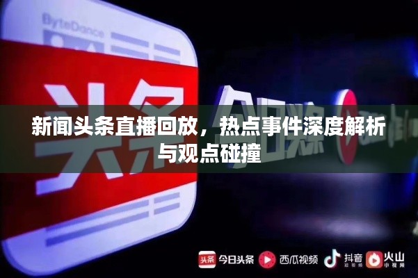 新聞?lì)^條直播回放，熱點(diǎn)事件深度解析與觀點(diǎn)碰撞