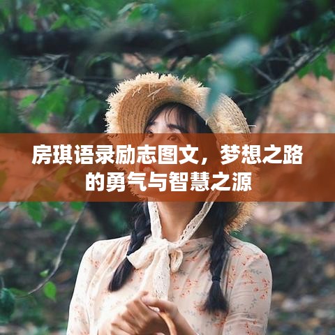 房琪語錄勵(lì)志圖文，夢(mèng)想之路的勇氣與智慧之源